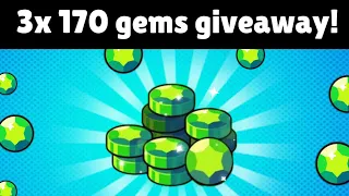 170 gems giveaway🤑😍