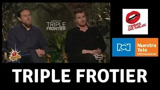 Hablamos con Charlie Hunnam y Garrett Hedlund sobre su participación en ‘Triple Frontier’