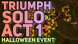 HOW TO SOLO ACT 1 - TOWER DEFENSE SIMULATOR HALLOWEEN EVENT