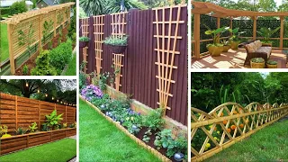 50 Functional Privacy Fence Ideas That Look Great in Your Yard | garden ideas