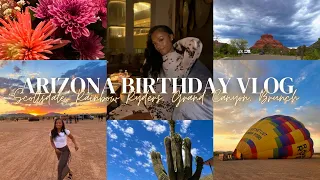 BIRTHDAY IN ARIZONA VLOG | Phoenix, Scottsdale, Grand Canyon, Rainbow Ryders, WonderSpaces, Jeep