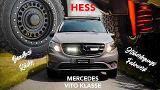 Mercedes-Benz Vito Höherlegung Beadlock Felgen Offroad