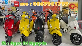 Hướng Dẫn Sử Dụng Xe Vespa Sprint vs Vespa Primavera 🎉#viral #xuhuong #vespasprint