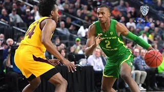 2019 Pac-12 Men's Basketball Tournament: No. 6 seed Oregon edges No. 2 Arizona State, will face...