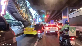 [4.K] Driving my scooter traffic jam 730 AM