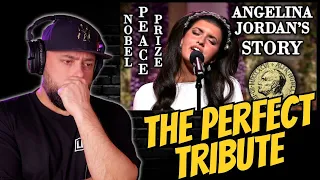 Vocalist Reacts to Angelina Jordan Story - Nobel Peace Prize Tribute UNCHAINED MELODY