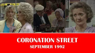 Coronation Street - September 1992