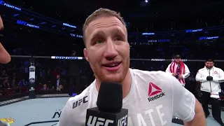 UFC Philadelphia: Justin Gaethje Octagon Interview