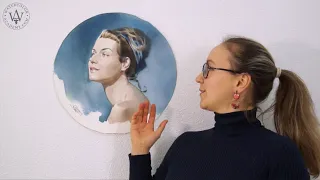 Watercolour Portrait Painting