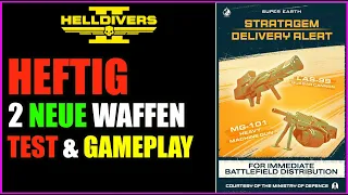 Helldivers 2🔥Big NEWS QUASAR CANNON und HEAVY MG sind DA!!!🔥Gameplay Tipps & Tricks deutsch