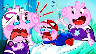 Poor Peppa Pig Life: George Pig, I'm sorry, Don't Leave Me | Peppa Pig Funny Animation