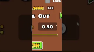 OUTLINE PULSE Effect in Geometry Dash #shorts