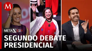 Con formato de pie, Sheinbaum y Gálvez estarán juntas en segundo debate