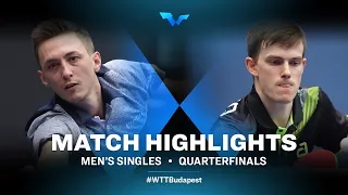 Liam Pitchford vs Kilian Ort | WTT Contender Budapest 2021 (1/4)