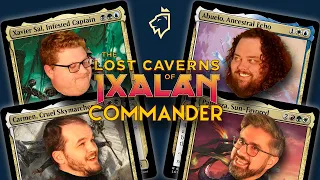 Lost Caverns of Ixalan Commander Gameplay | Xavier v Abuelo v Pantlaza v Carmen | EDH MTG