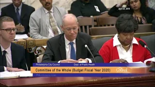 FY2020 Budget Hearing - Department of Public Health 4-23-2019