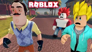 HELLO NEIGHBOR In Roblox 🥸🥸 ACT 1 | Khaleel and Motu Gameplay