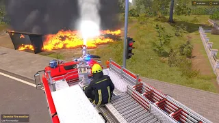 Emergency Call 112 - French Firefighters On Duty - Gameplay 4k