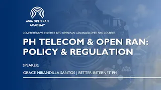 PH Telecom & Open RAN Policy Regulation