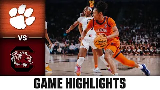 Clemson vs. South Carolina Game Highlights | 2023-24 ACC Women's Basketball