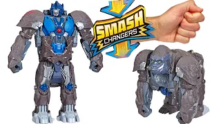 Transformers Rise of the Beasts Smash Changer Optimus Primal!