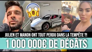 JULIEN ET MANON ONT TOUT PERDU DANS LA TEMPÊTE À DUBAÏ ? 😲 IL Y AURAIT 1 000 000€ DE DÉGÂTS 😱