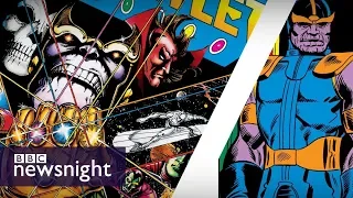 Thanos creator Jim Starlin on Marvel's Avengers: Infinity War - BBC Newsnight