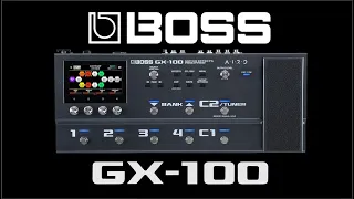 BOSS GX 100 INTRODUCTION VIDEO by Glenn DeLaune