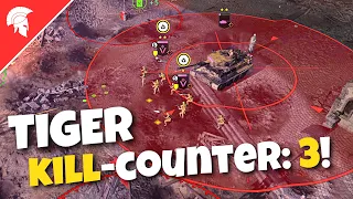Company of Heroes 3 - TIGER HUNTER! - British Forces Gameplay - 4vs4 Multiplayer - No Commentary