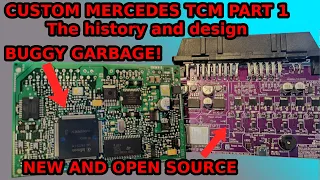 I designed a custom TCM for my Mercedes - CUSTOM MERCEDES 722.6 TCM project part 1