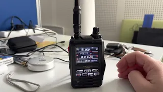 Yaesu FT-5D scanning hack