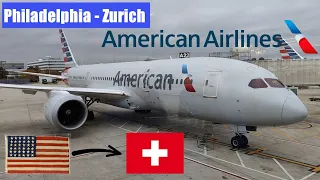 Trip Report | Philadelphia - Zurich On American Airlines Boeing 787