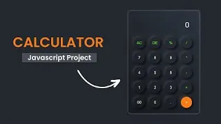Create calculator using html css & JavaScript | create functional calculator