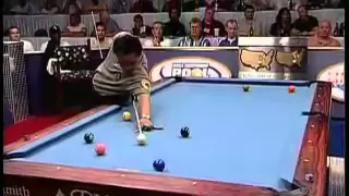 Billiards Pros Efren Reyes and Francisco Bustamante go to the Hill at the 2003 U.S. Open 9-Ball