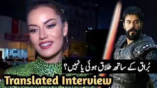 Fahriye told about her divorce issue with Burak ozcivit || Fahriye and Baris interview