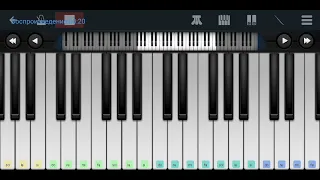 🆗📌Ой Варенька📌 Казачья плясовая песня📌🆗 Perfect Piano tutorial на пианино одним пальцем