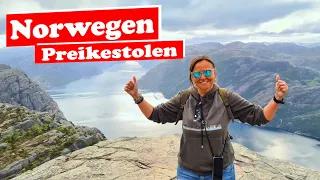 Norwegens spektakulärer Preikestolen - atemberaubende Wanderung - Roadtrip Wohnmobil - Höhe - Doku