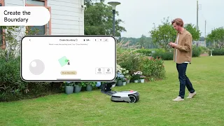 Roboticmower A1_How to use【Mapping Your Garden】