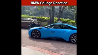 Lokesh Gamers BMW i8 Super Car College Reaction #shorts #freefire #lokeshgamer #ff #ytshort