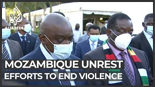 Mozambique unrest: Regional leaders discuss ways of ending violence