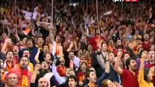 GALATASARAY - Cska (68-64) | Muhteşem gençlik marşı. Ses ayarlarınızla oynamayın !