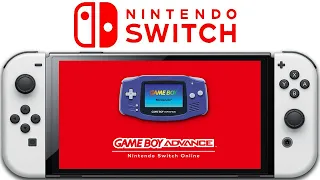 GameBoy Advance NSO | Switch OLED Handheld Gameplay