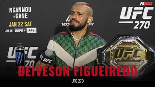 Deiveson Figueiredo UFC 270 full post-fight interview