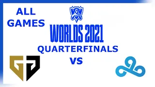 GEN vs C9 HIGHLIGHTS | ALL GAMES | Quarterfinals Day 4 | Worlds 2021 | PL cast