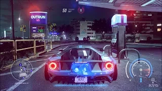 Need for Speed Heat - 1239 BHP Ford GT 2017 - Police Chase & Free Roam Gameplay HD