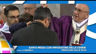 "Santa Messa delle ceneri", mercoledì 6 marzo alle 16 su Tv2000