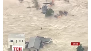 Японія переживає найсильнішу повінь після двох тайфунів