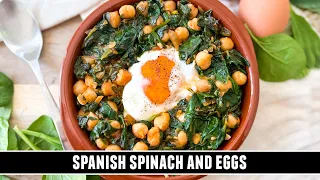 Spanish Spinach and Eggs | A CLASSIC Recipe from Sevilla Spain