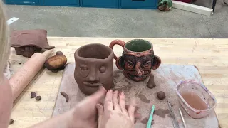 How to Make a Ceramic Mug with a Face