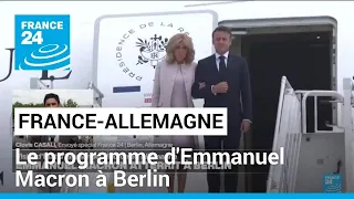 À deux semaines des Européennes, Emmanuel Macron entame une visite d'État en Allemagne